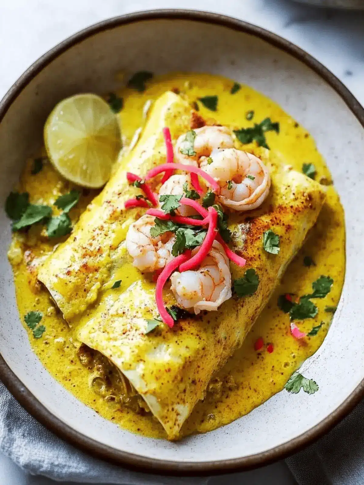 Mouthwatering Shrimp Enchiladas You'll Love to Make at Home 2 Shrimp Enchiladas