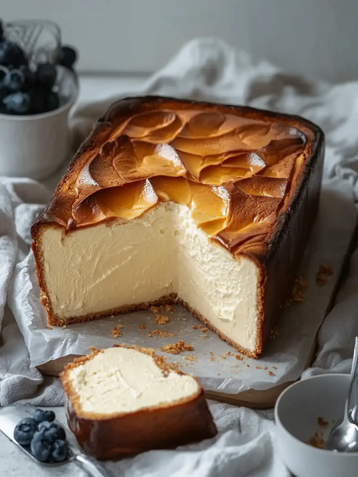 Easy Burnt Basque Cheesecake: Creamy, Crustless Bliss 2 Burnt Basque Cheesecake