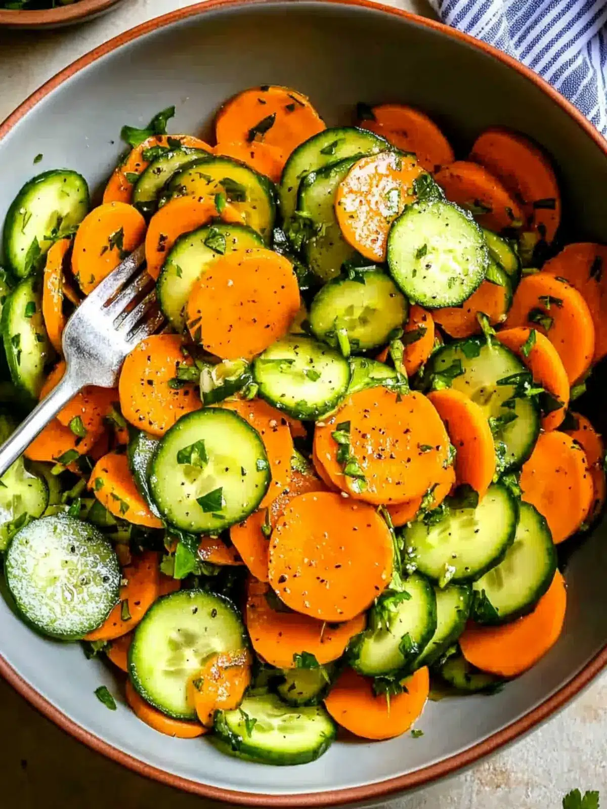 Zesty Carrot and Cucumber Salad for Fresh Summer Feasts 2 Carrot and Cucumber Salad