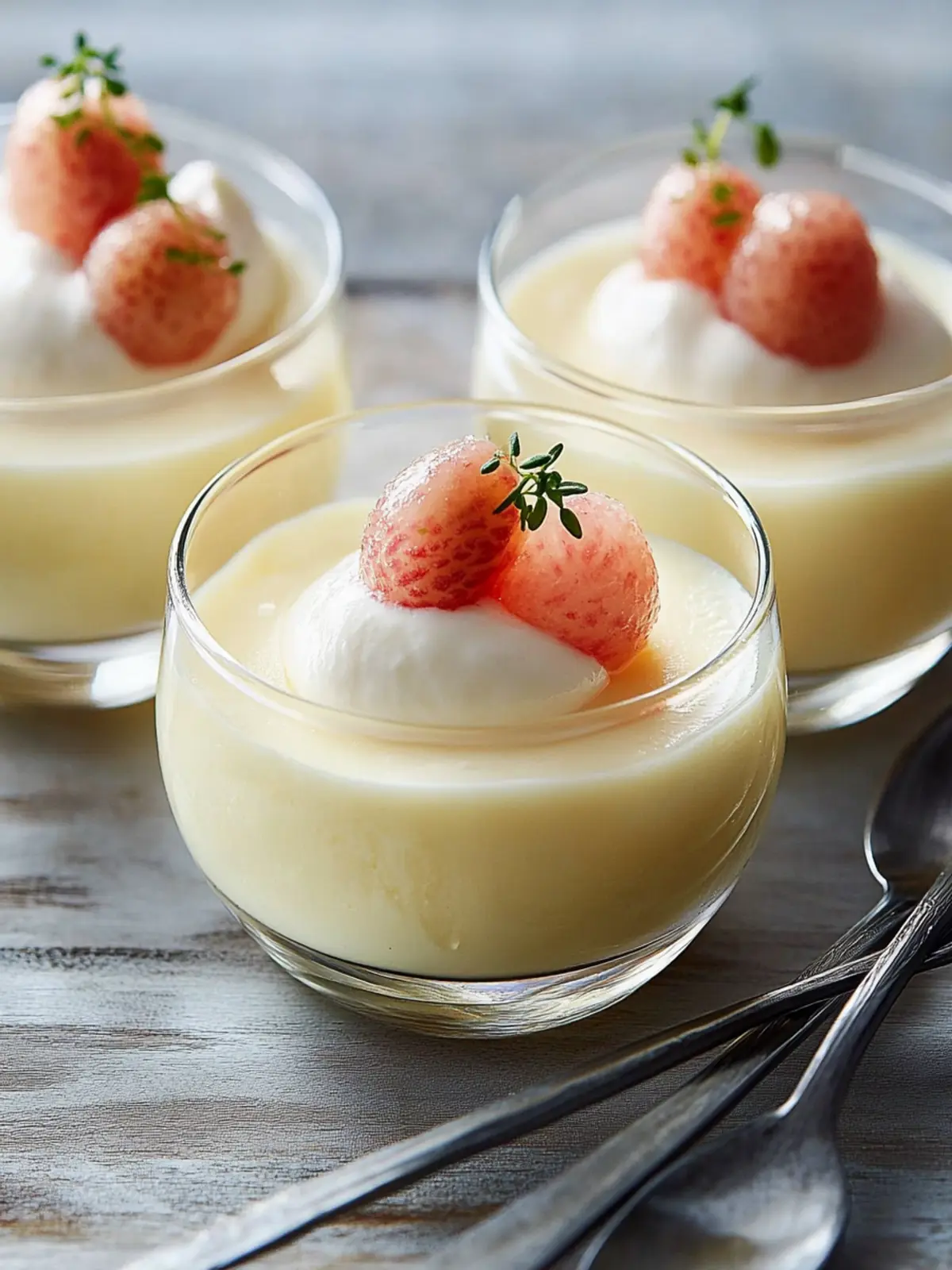 Delicious Lime Custards with Lychees for a Tropical Treat 2 Lime Custards With Lychees
