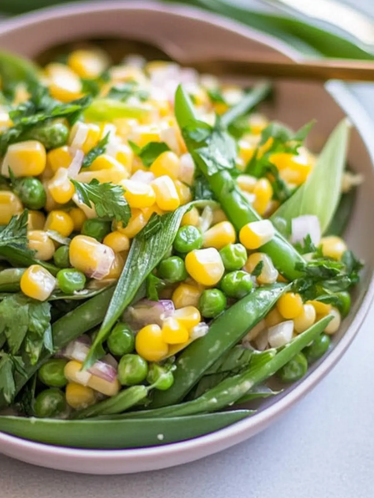 Delicious Sugar Snap Pea and Corn Salad for Any Occasion 2 Sugar Snap Pea and Corn Salad