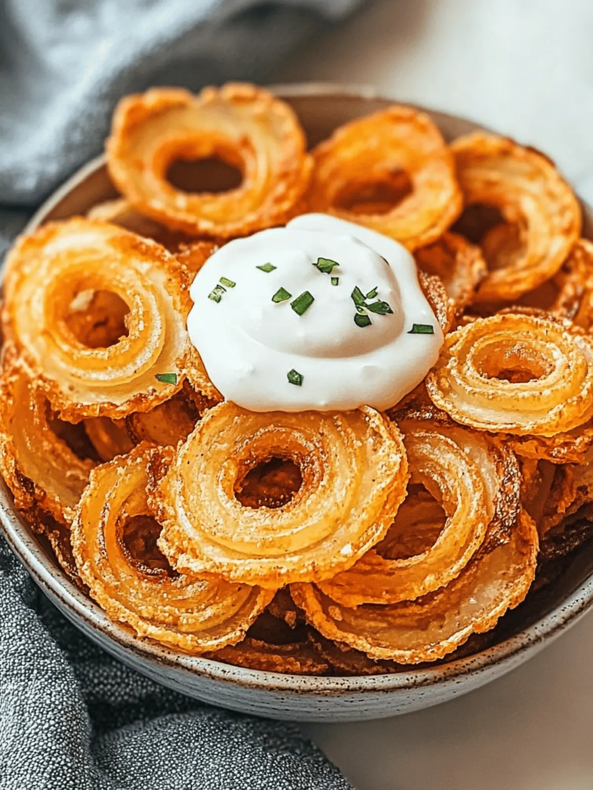 Crispy Onion Ring Chips: A Flavor-Packed Snack You'll Love 2 Onion Ring Chips