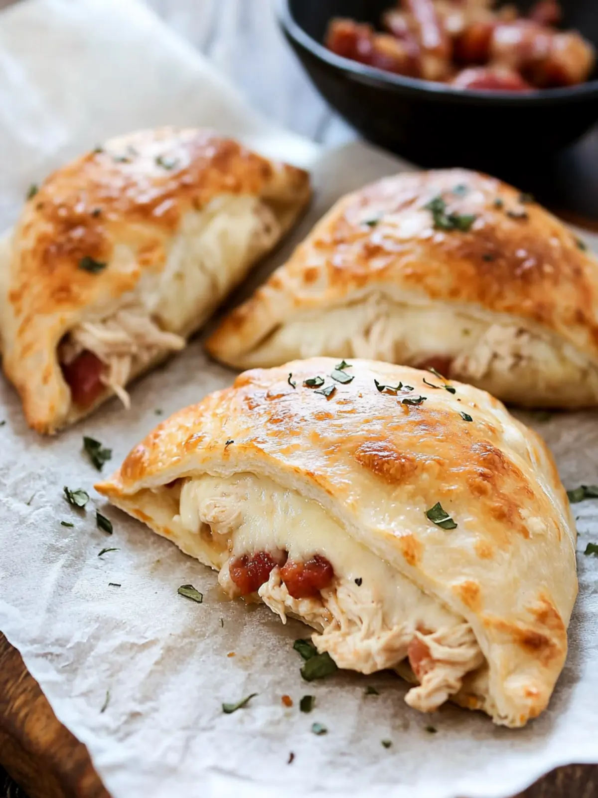 Irresistible Chicken Bacon Ranch Calzone in 30 Minutes 4 Chicken Bacon Ranch Calzone