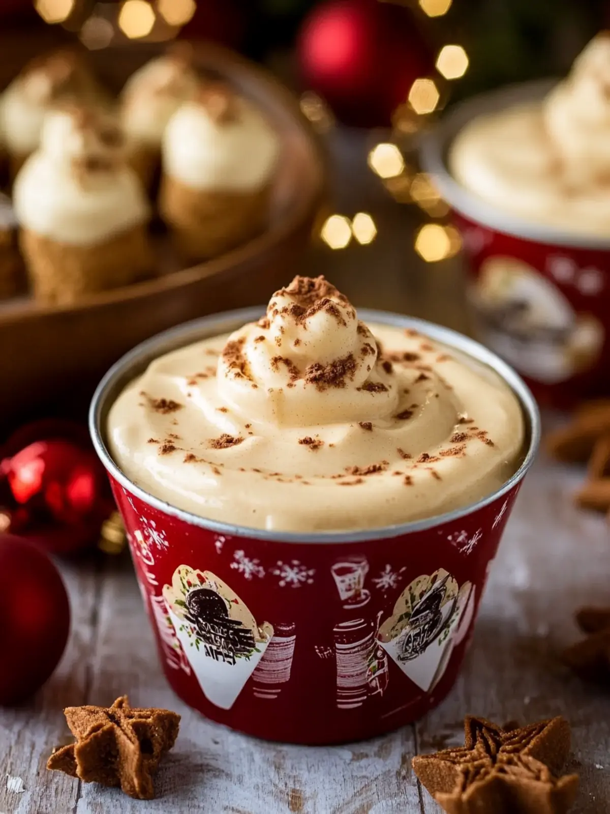 Irresistible Eggnog Pudding Dip: Perfect Holiday Treat! 3 Eggnog Pudding Dip
