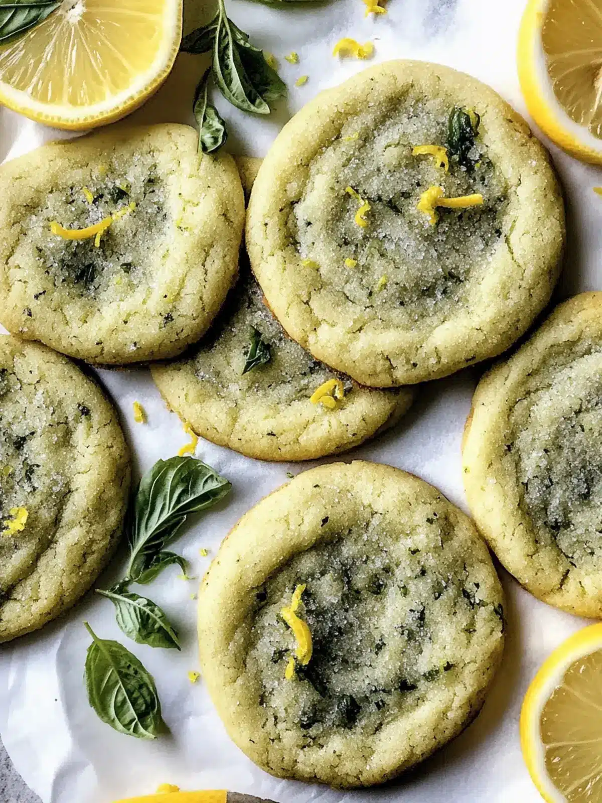 Lush Lemon + Basil Sugar Cookies for a Refreshing Treat 3 Lush Lemon + Basil Sugar Cookies