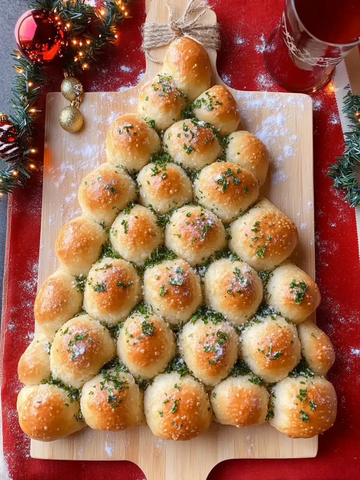 Cheesy Pull-Apart Christmas Tree Bread for Cozy Festive Fun 2 Cheesy Pull-Apart Christmas Tree Bread