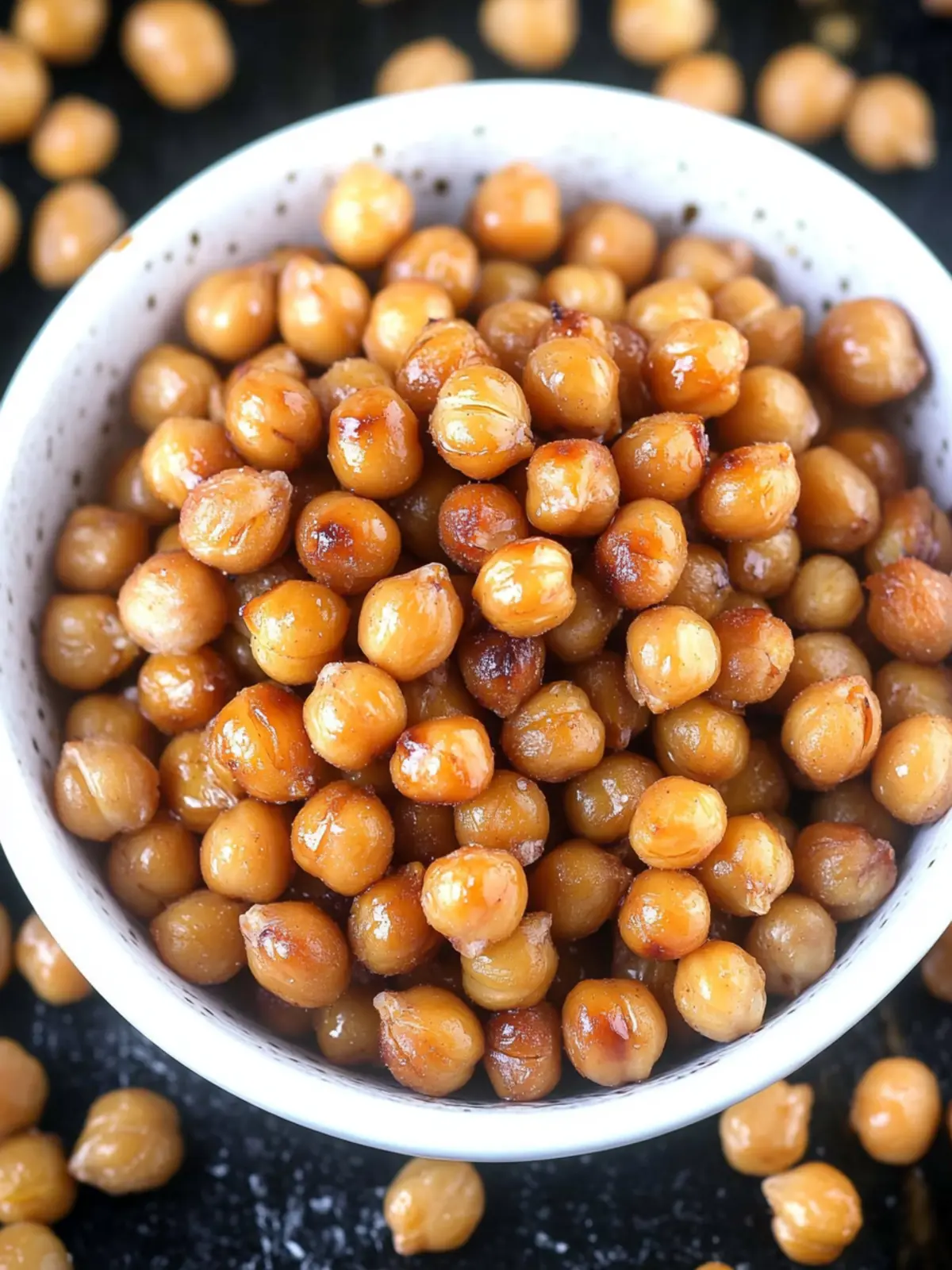 Savory Salt and Vinegar Roasted Chickpeas for Crunchy Snacking 4 Salt and Vinegar Roasted Chickpeas