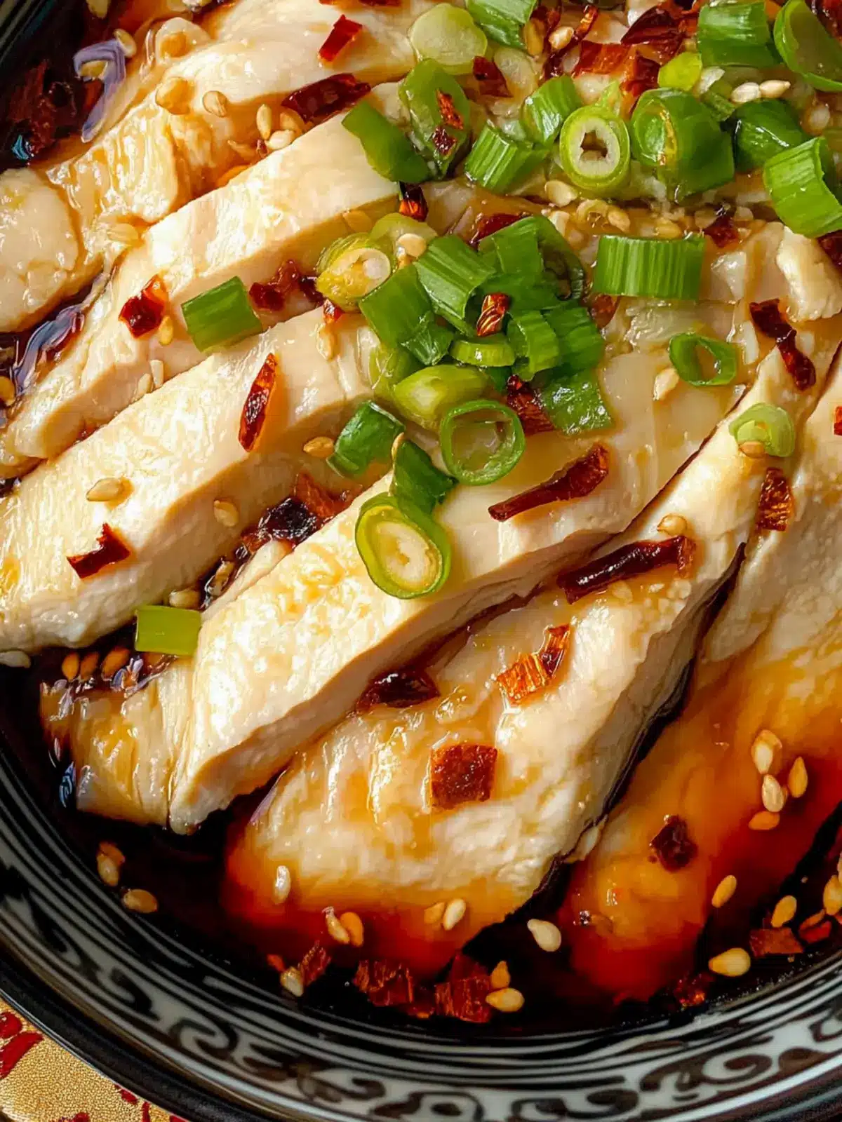 Spicy Sichuan Poached Chicken: Quick Flavor Explosion at Home 2 Spicy Sichuan Poached Chicken