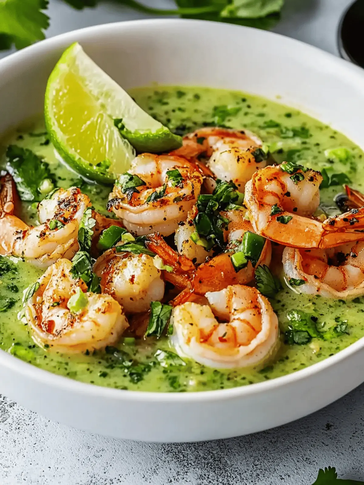 Dairy-Free Shrimps in Culichi Salsa for a Healthy Twist 4 Shrimps in Culichi Salsa