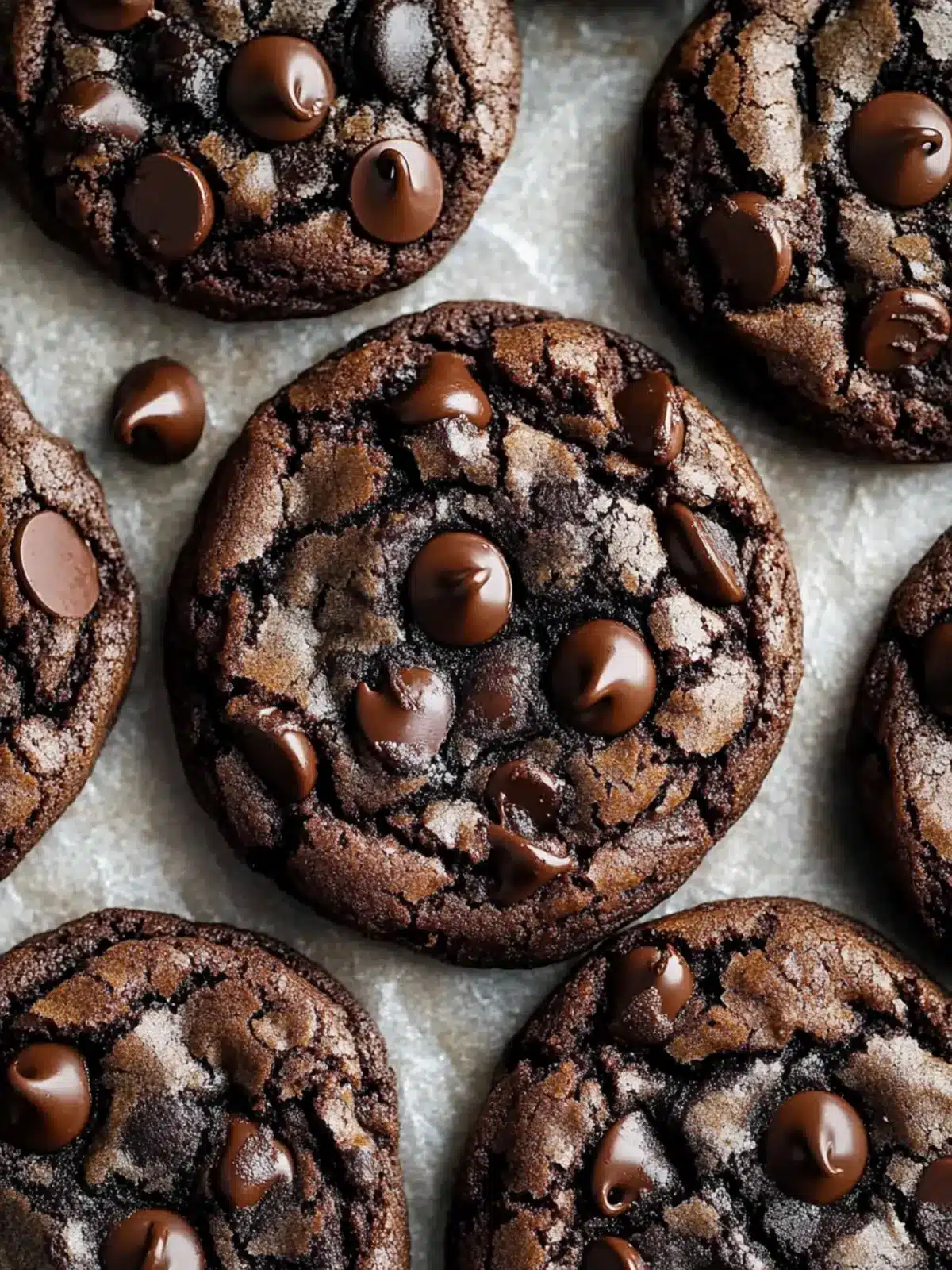 Decadent Double Chocolate Chip Cookies You ll Crave Daily 4 Double Chocolate Chip Cookies