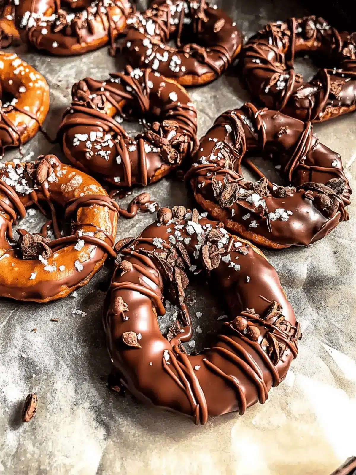 Delightful Chocolate Covered Espresso Spiced Pretzels Recipe 2 Chocolate Covered Espresso Spiced Pretzels
