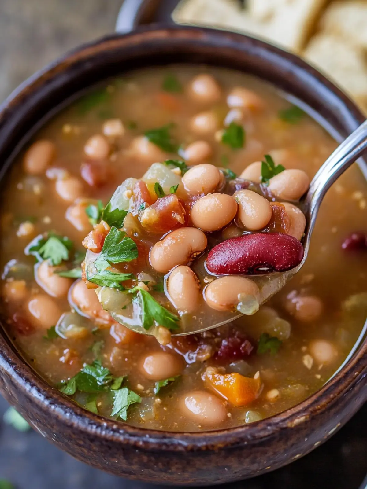 Savory Cowboy Pinto Bean Soup That's Perfect for Cozy Nights 3 Cowboy Pinto Bean Soup (Frijoles Charros)