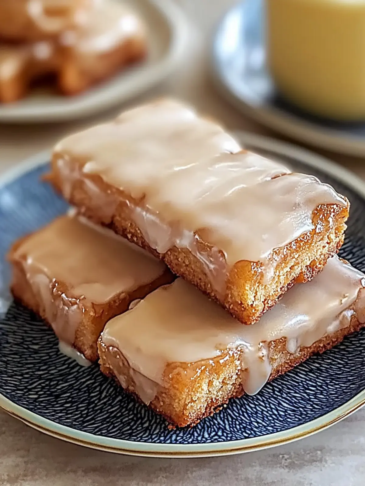 Sweet Soft Baked Maple Donut Bars That Melt in Your Mouth 4 Soft Baked Maple Donut Bars