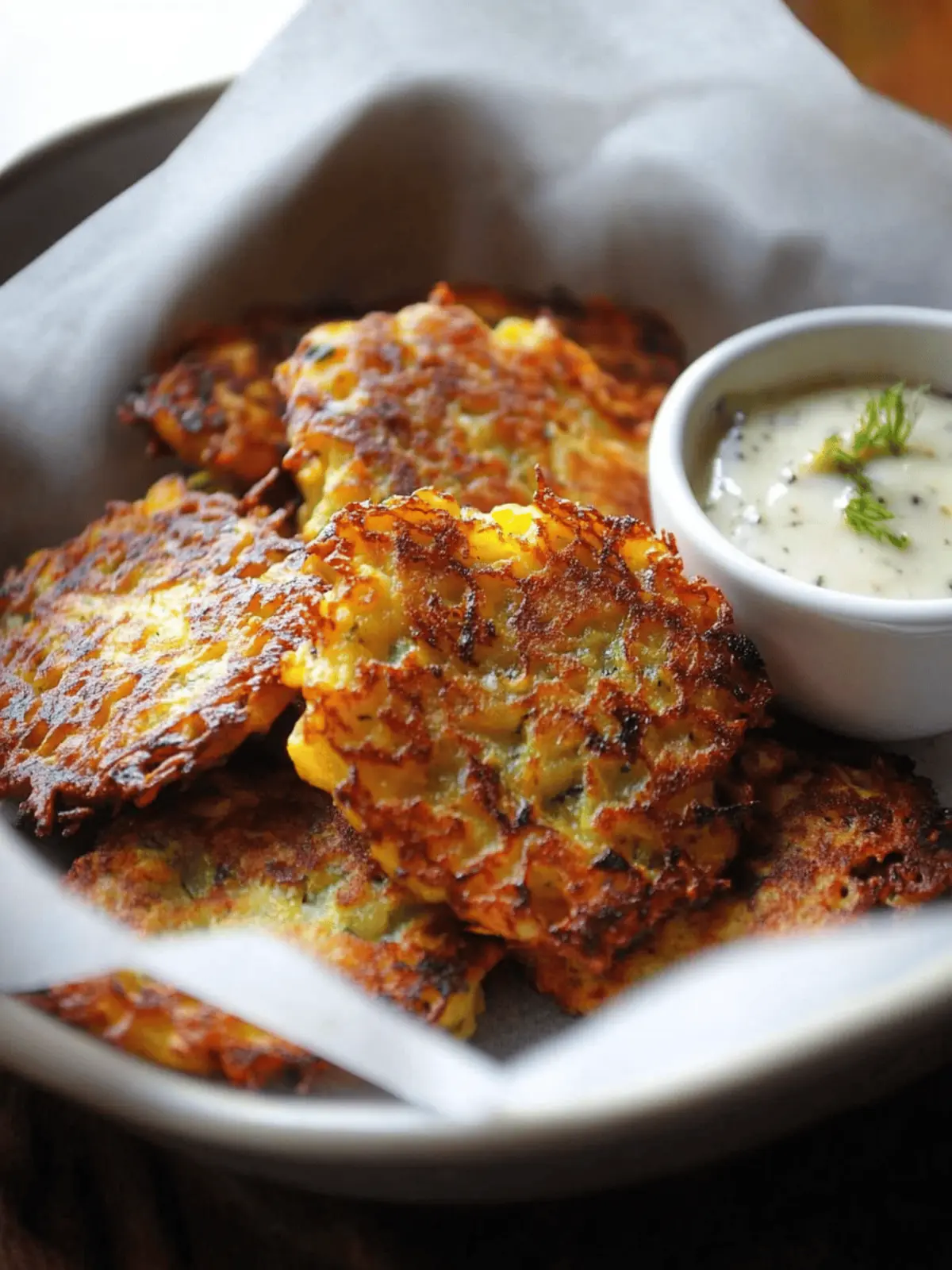 Crispy Summer Squash Fritters With Garlic Dipping Sauce Delight 2 Summer Squash Fritters With Garlic Dipping Sauce