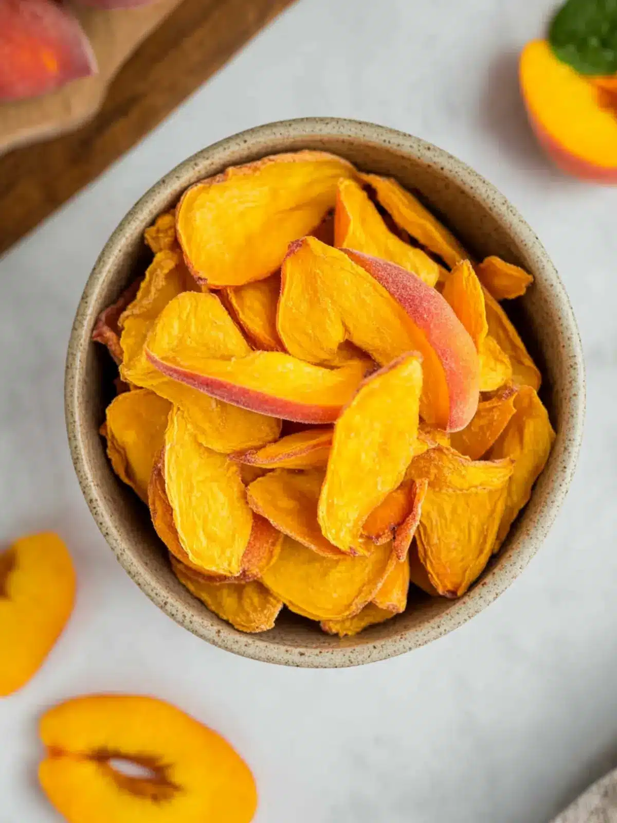 Delicious Dried Peaches: 3 Easy Methods for Healthy Snacking 2 Dried Peaches