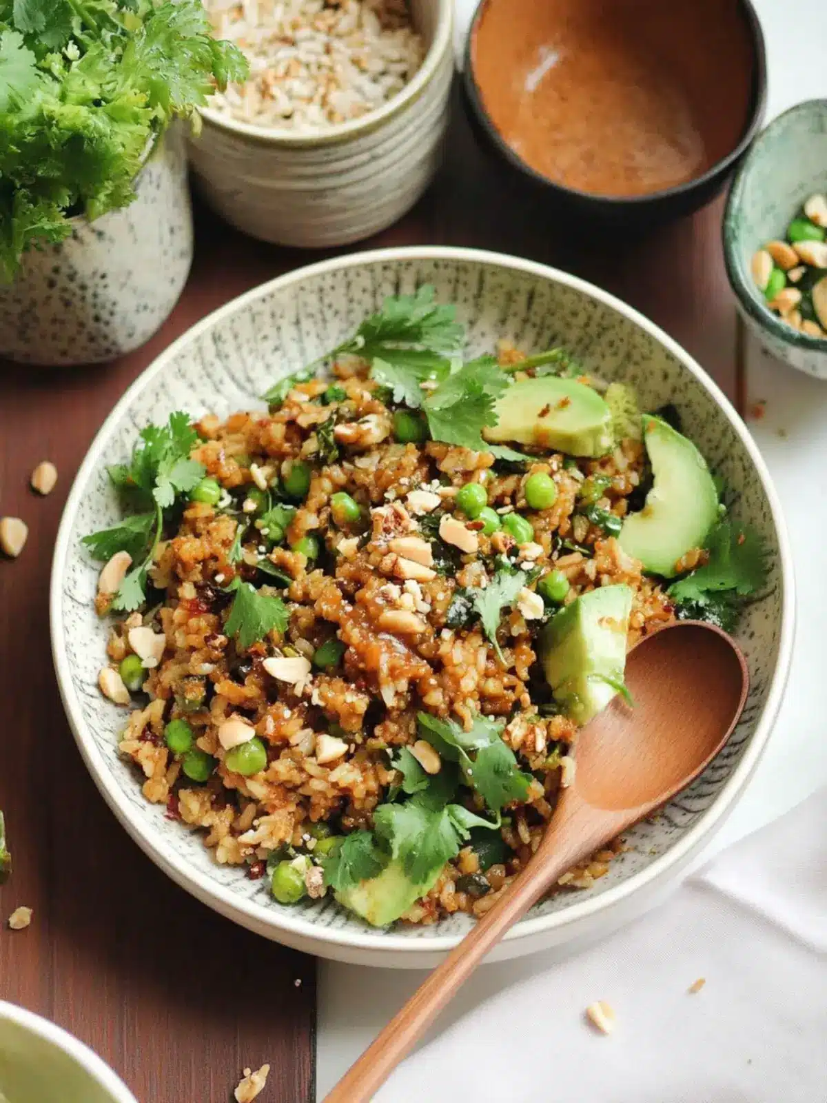 Delicious Satay Crispy Rice Salad for Ultimate Flavor Adventure 4 Satay Crispy Rice Salad