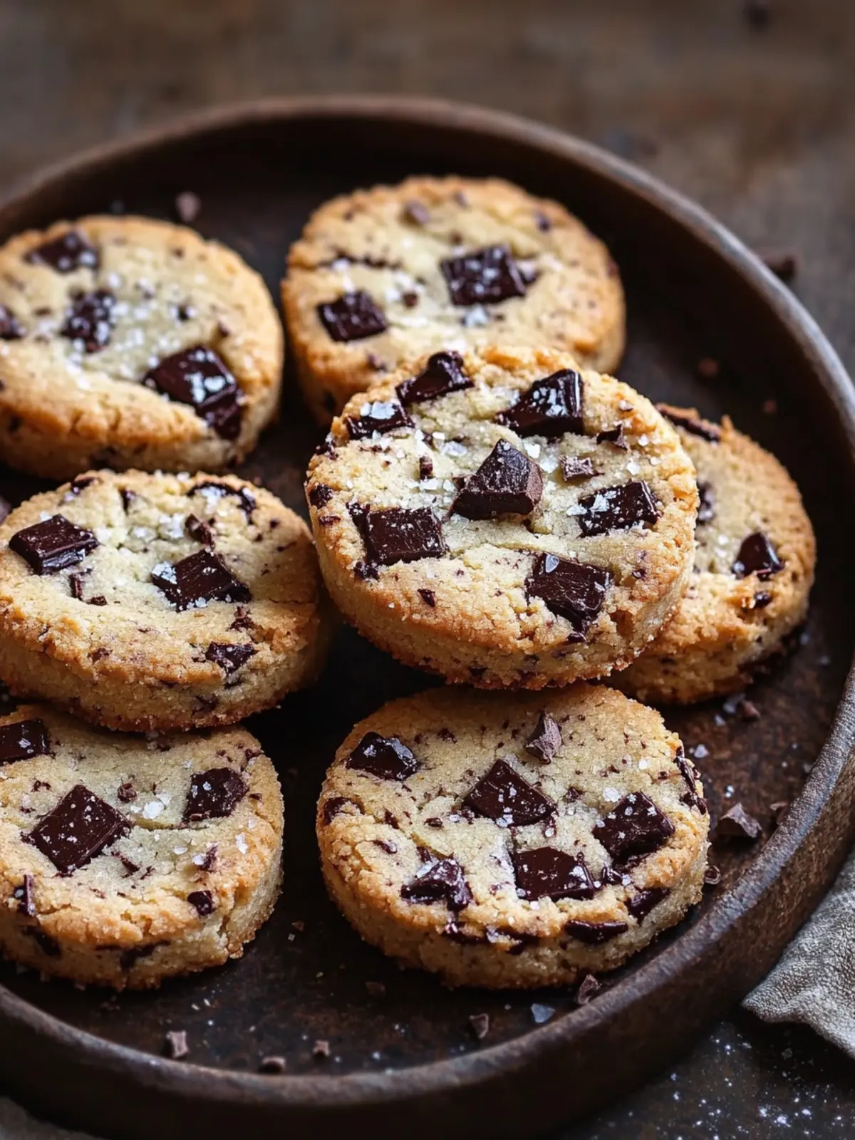 Salted Chocolate Chunk Shortbread Cookies for Pure Bliss 2 Salted Chocolate Chunk Shortbread Cookies