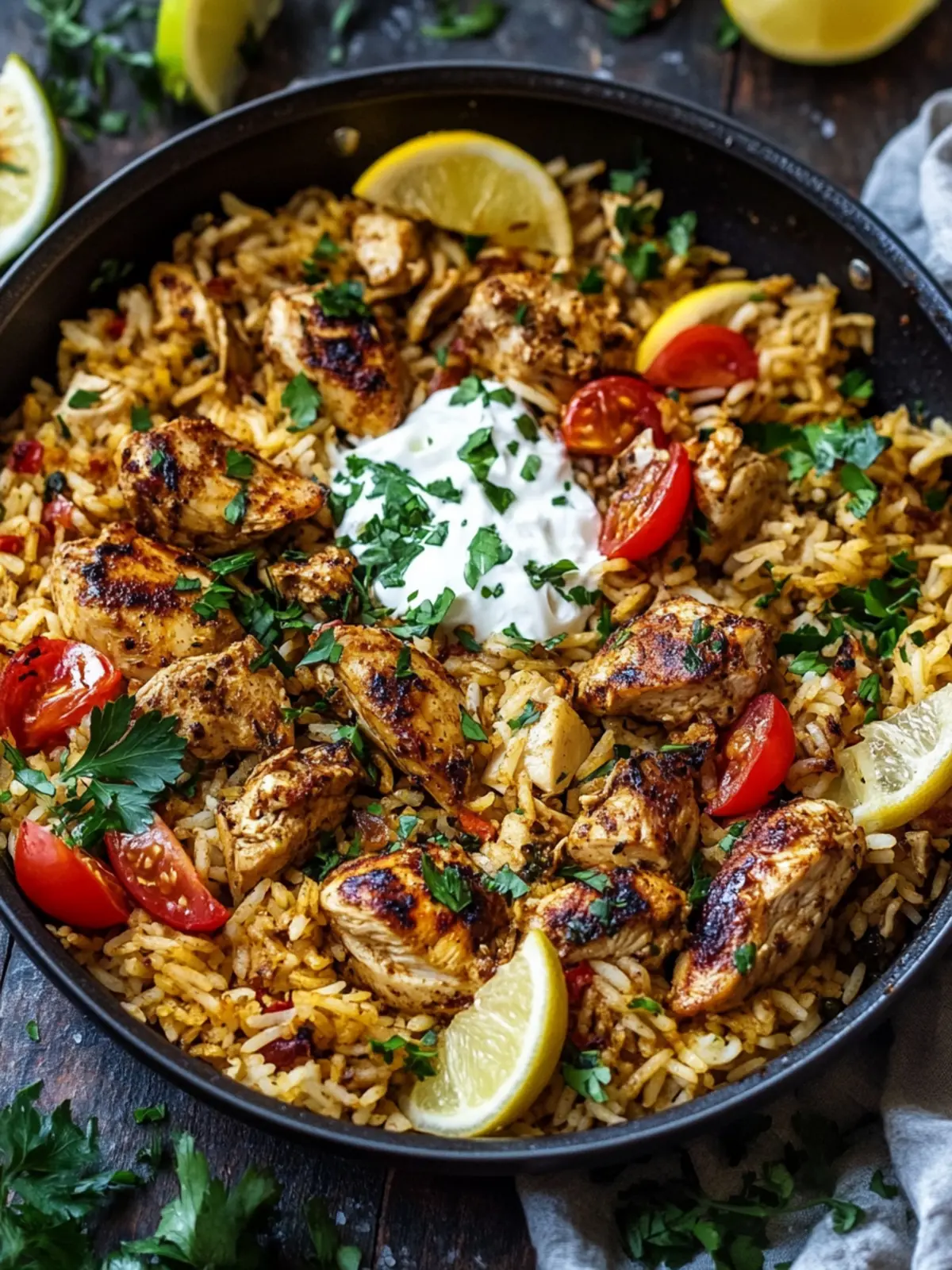One Pot Chicken Shawarma Rice: Your Cozy Dinner Delight 2 One Pot Chicken Shawarma Rice