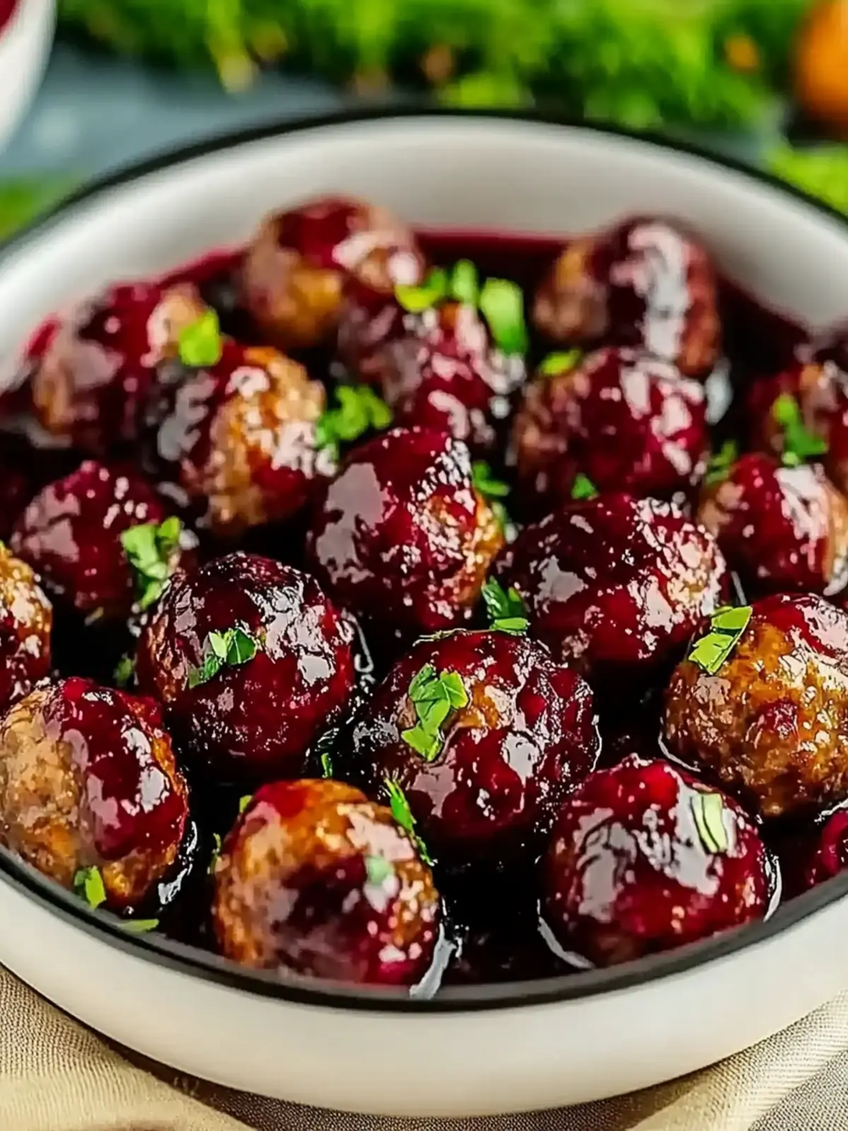 Delicious Christmas Cranberry Meatballs in Just 30 Minutes 2 Christmas Cranberry Meatballs
