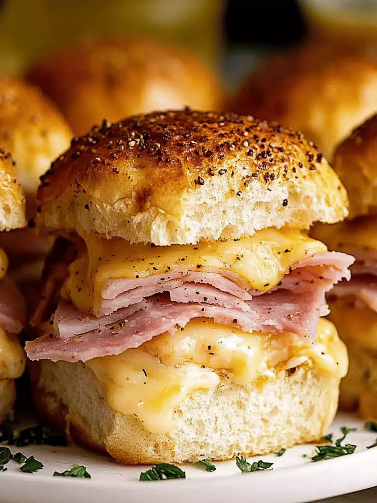 Savory Hot Ham and Cheese Sliders for Ultimate Comfort 4 Hot Ham and Cheese Sliders