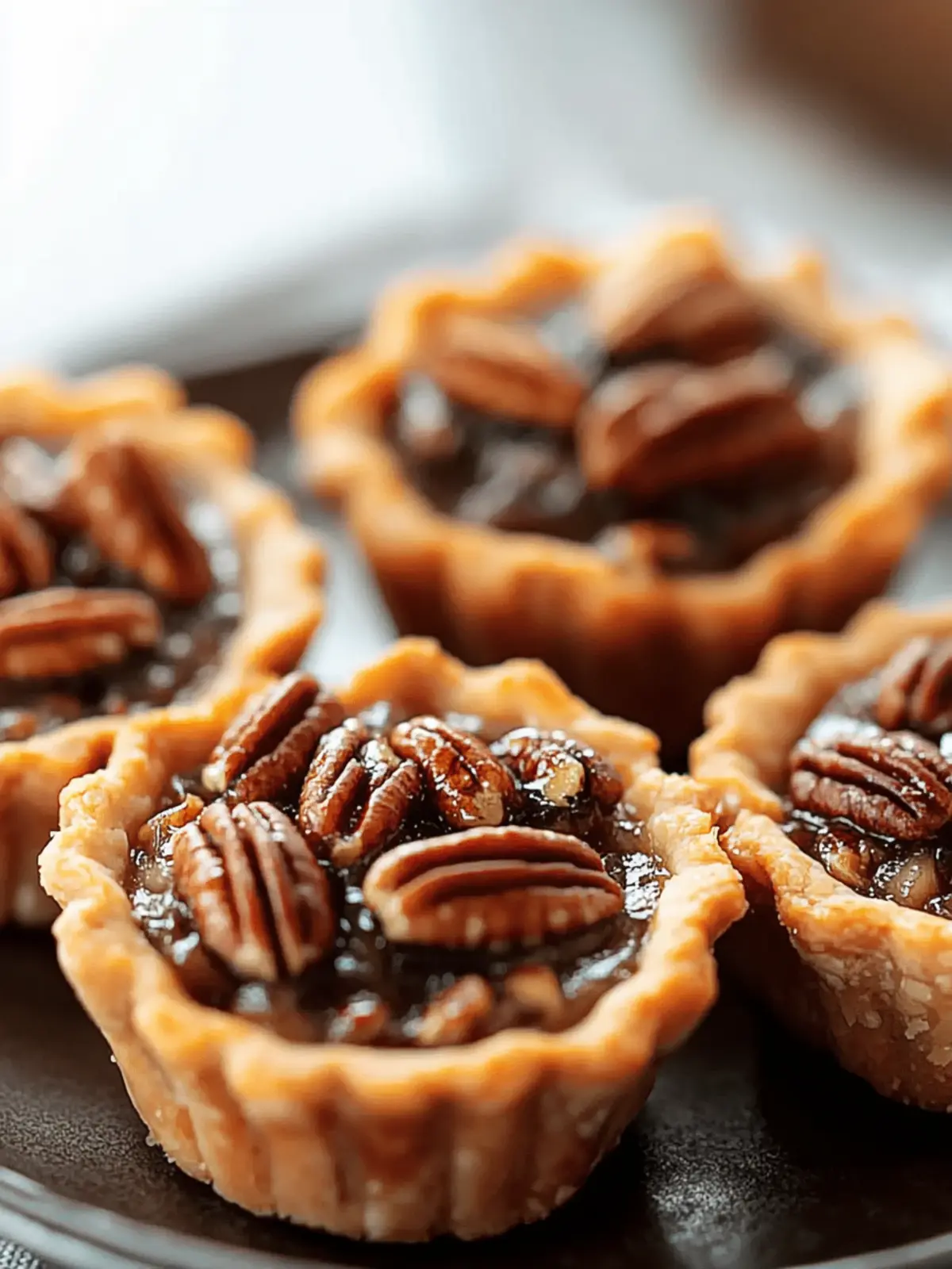 Delicious Mini Pecan Pies That Will Wow Your Guests 3 Mini Pecan Pies