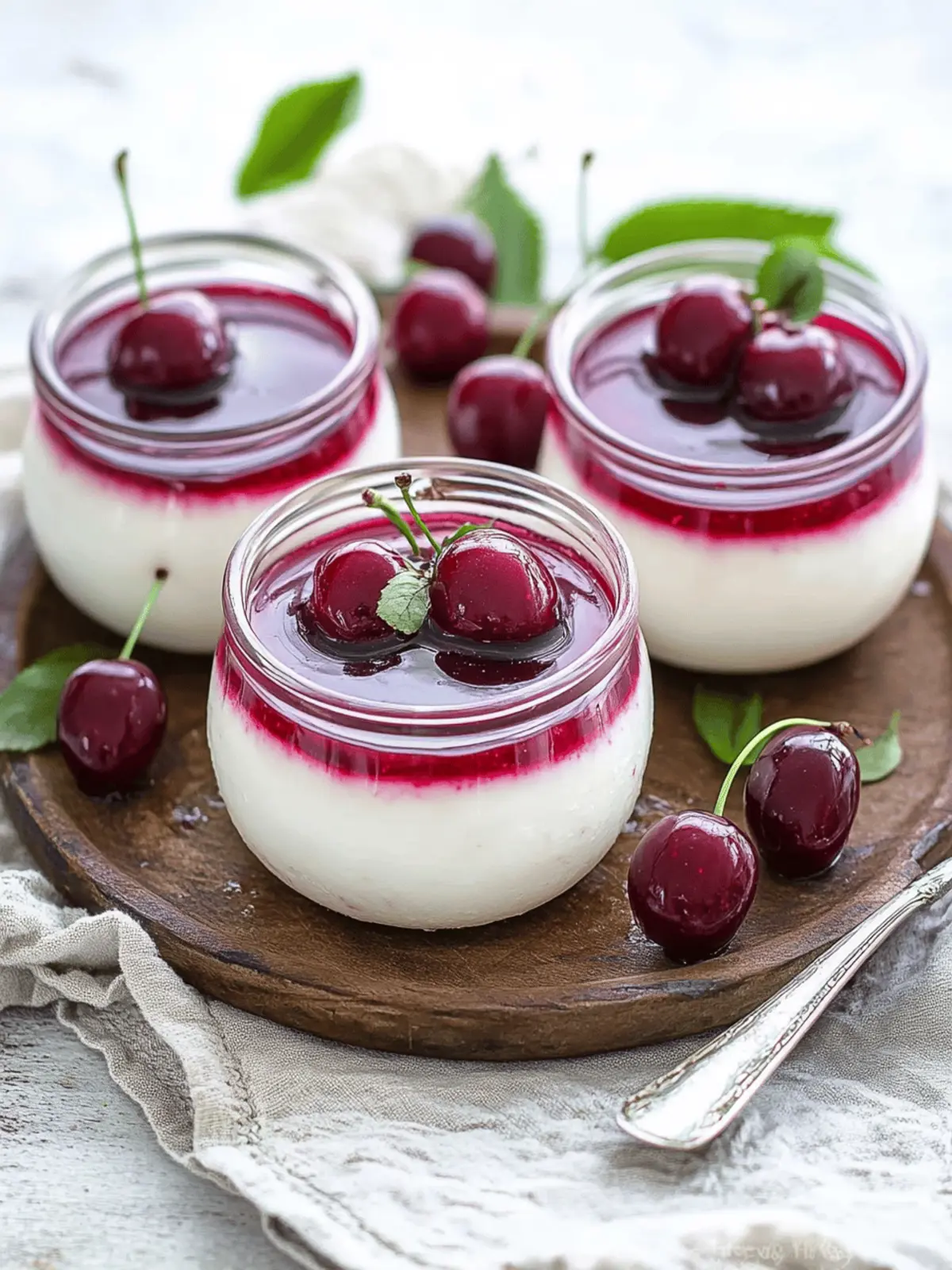 Creamy Cherry Panna Cotta That Will Wow Your Summer Guests 3 Cherry panna cotta