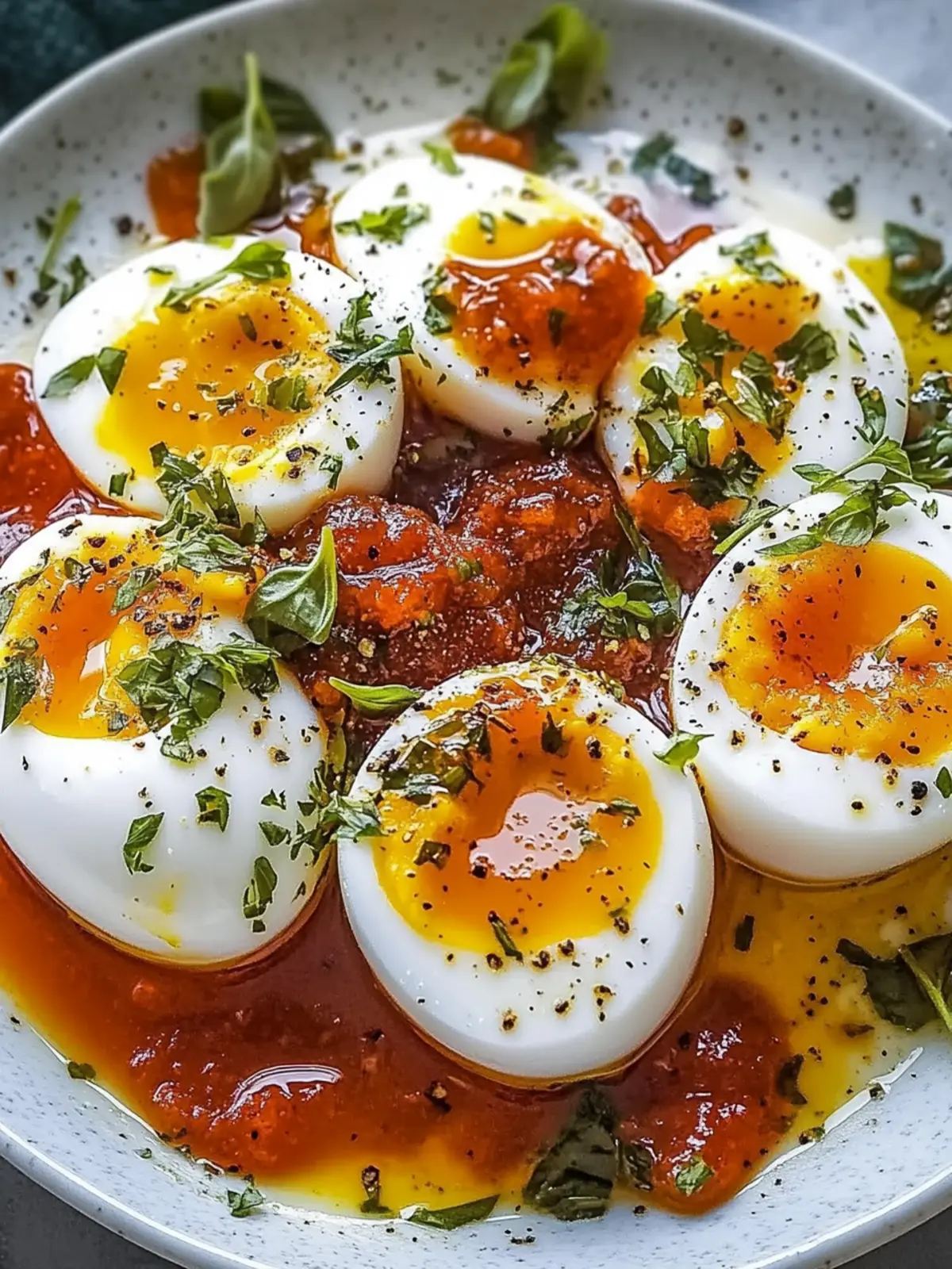 Delicious Turkish Eggs (Cilbir) for a Cozy Brunch Delight 3 Turkish Eggs (Cilbir)