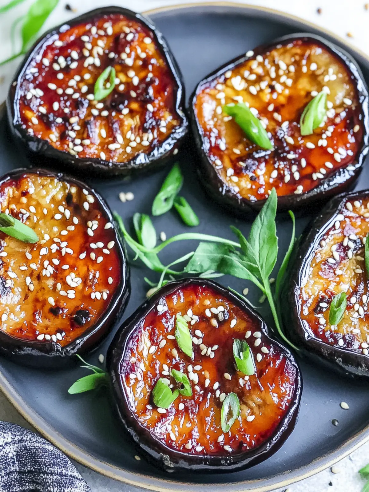 Crispy Miso Glazed Eggplant: Air Fry or Bake Your Way! 2 Crispy Miso Glazed Eggplant (Air Fry or Baked)