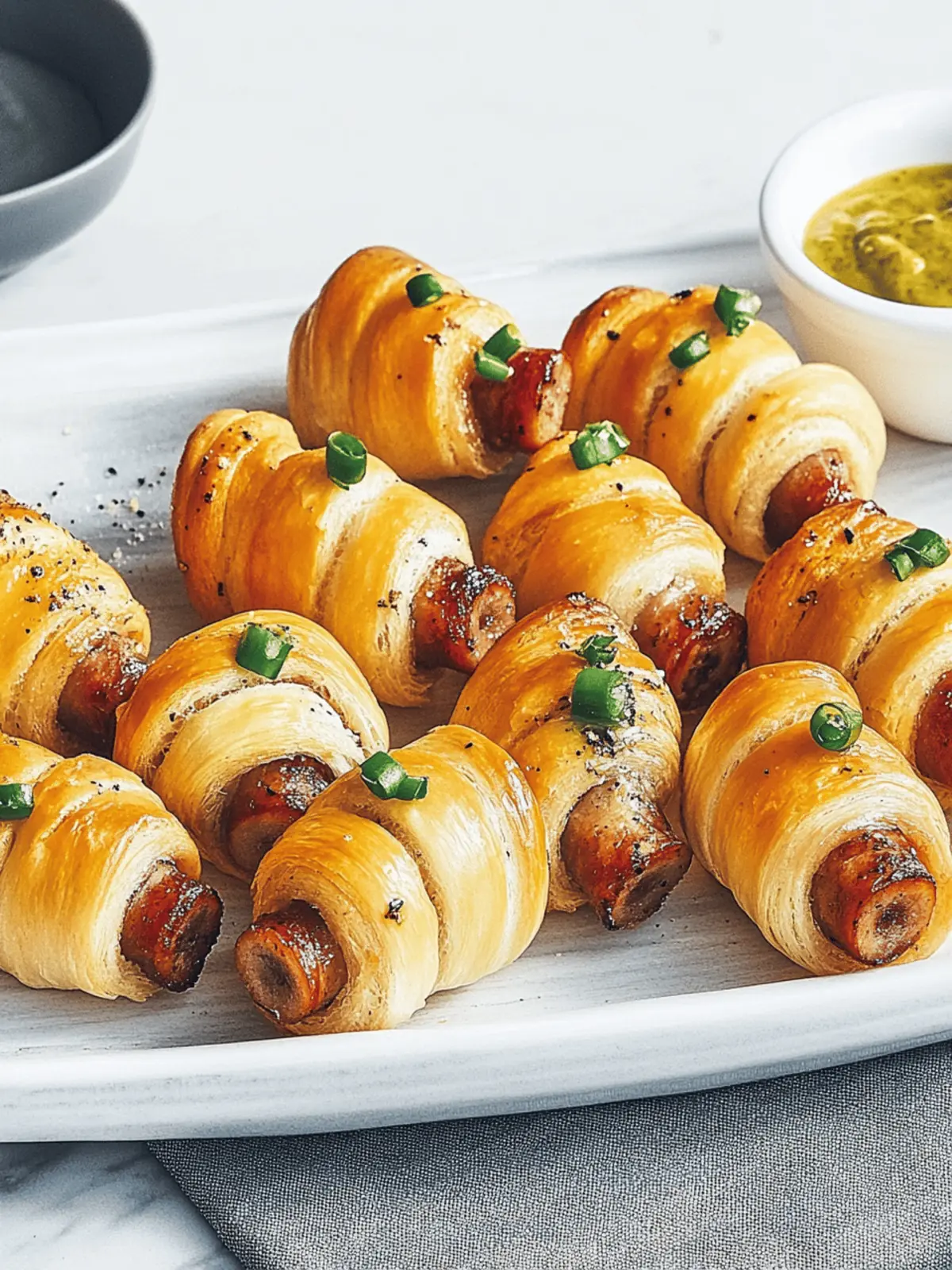 Chicago-Style Pigs in a Blanket: A Fun Twist for Parties 2 Chicago-Style Pigs in a Blanket