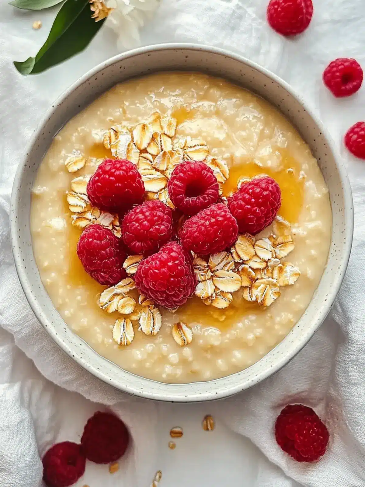 Creamy Custard Oatmeal with Fruits for a Gourmet Breakfast 3 Custard Oatmeal