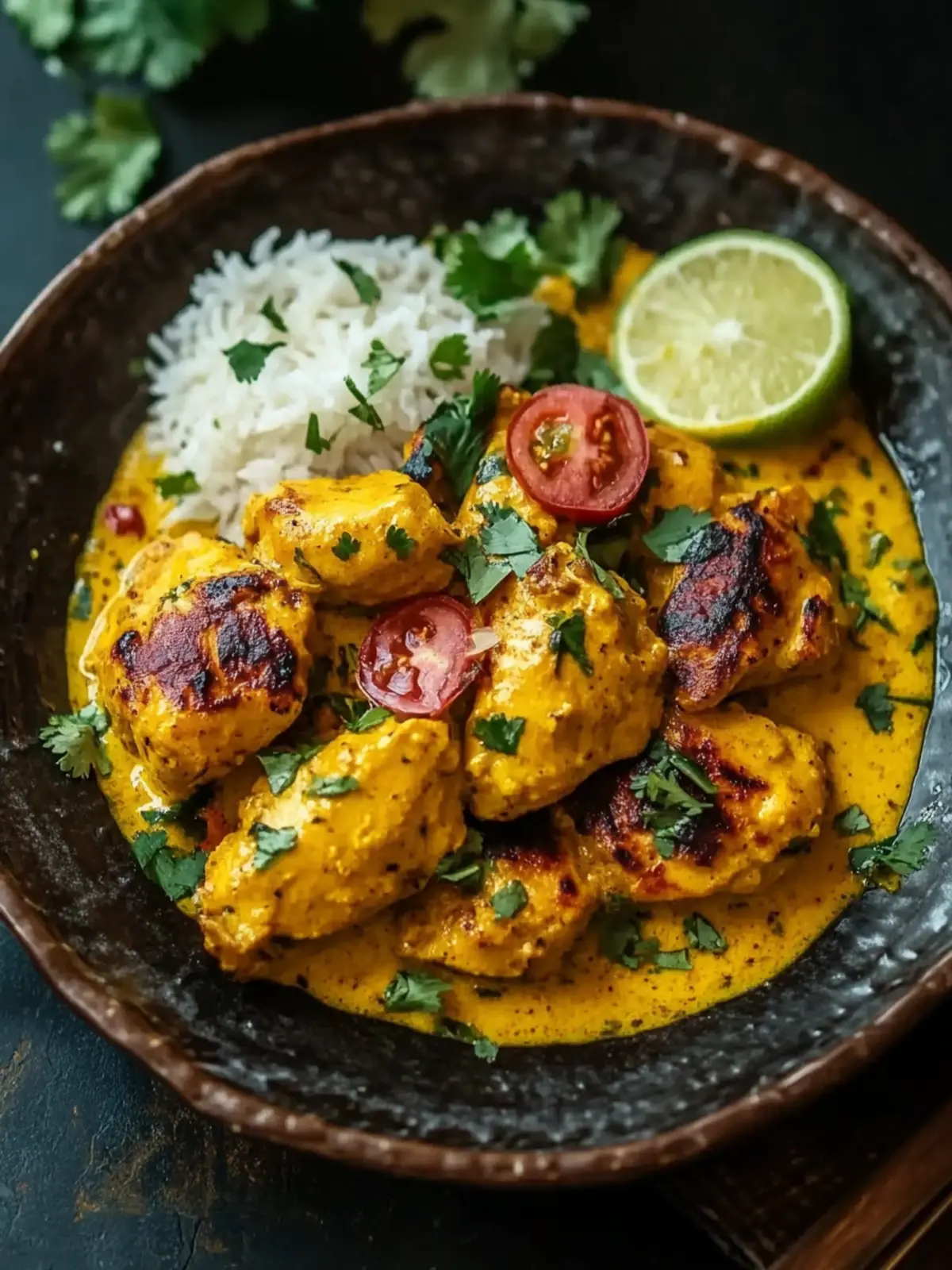 Spicy Churu Chicken Amarillo: A Creamy Family Favorite 2 Churu Chicken Amarillo
