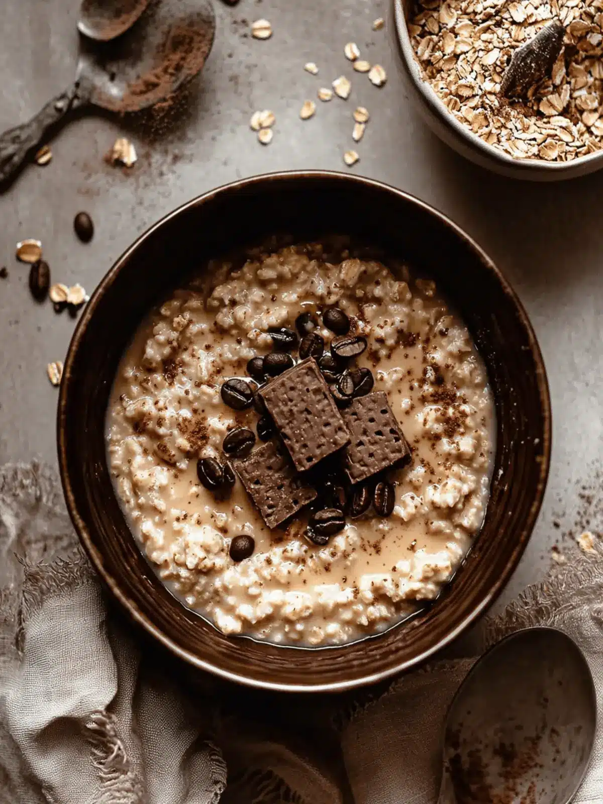 Coffee Oatmeal Recipe with Coconut Milk for Energizing Mornings 4 Coffee Oatmeal Recipe With Coconut Milk