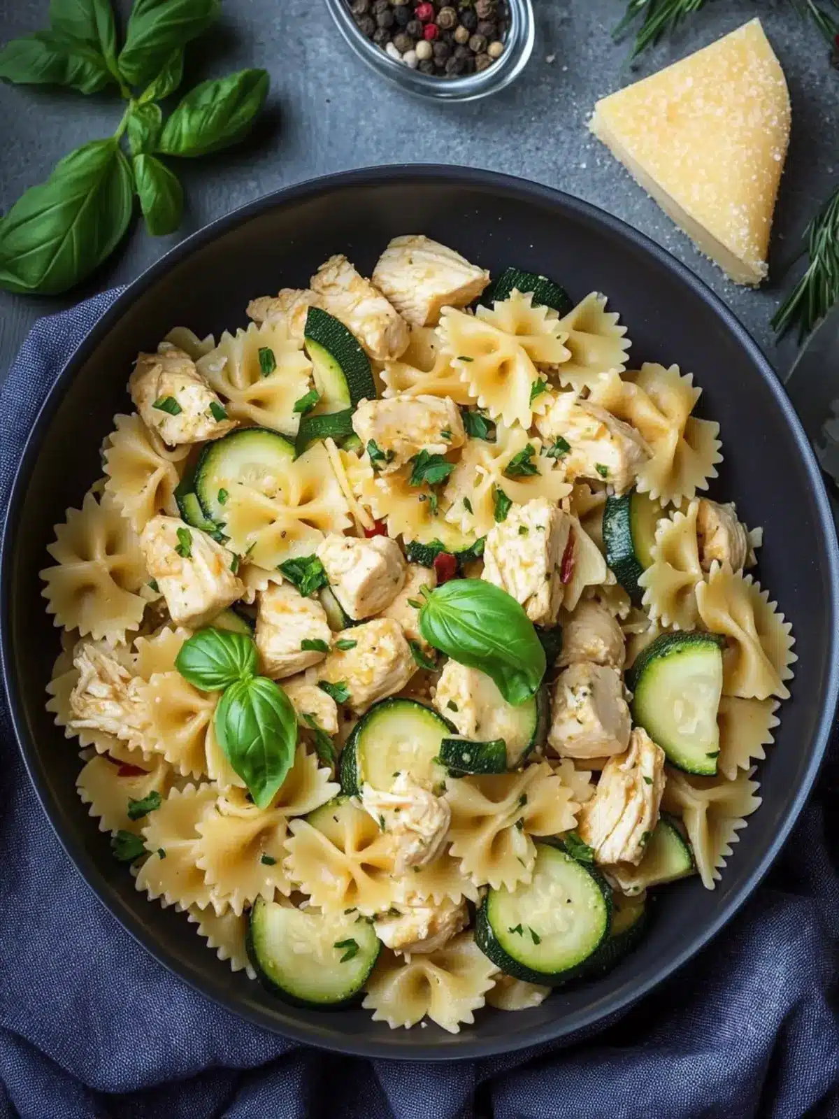 Delicious Chicken Zucchini Pasta in Just 30 Minutes! 2 Chicken Zucchini Pasta