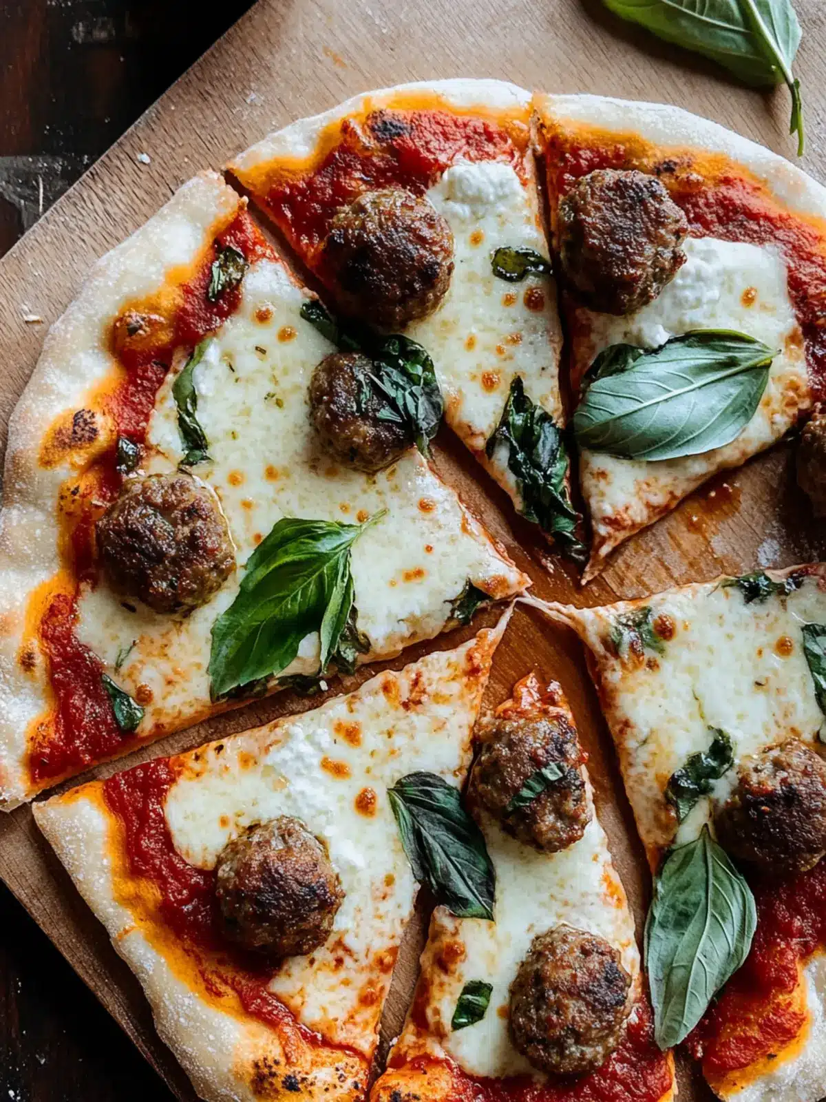 Savory Meatball and Ricotta Pizza You ll Crave Tonight 3 Meatball and Ricotta Pizza
