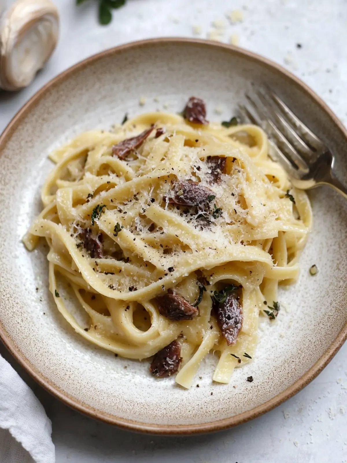 Delicious Anchovy Carbonara: A Seafood Spin on Italian Comfort 2 Anchovy Carbonara