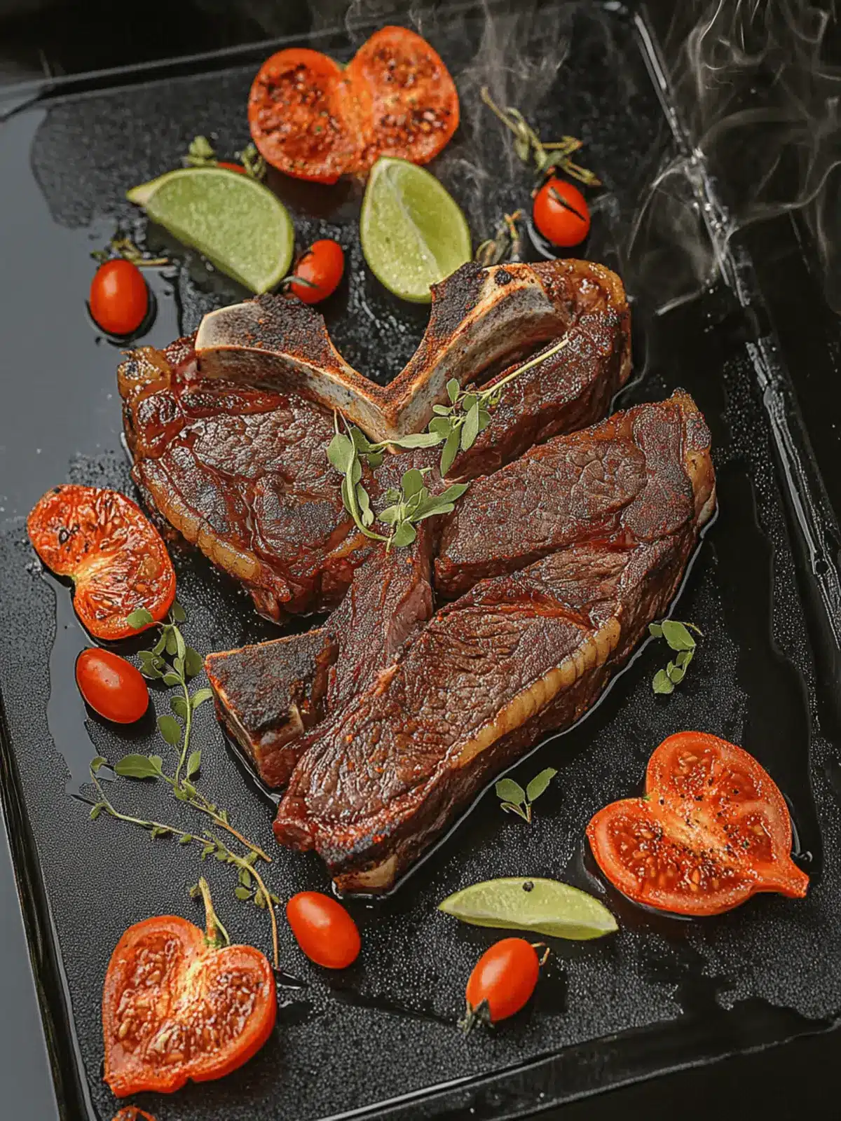 Trick and Treat Porterhouse Steak with Smoky Compound Butter 2 Trick *and* Treat Porterhouse