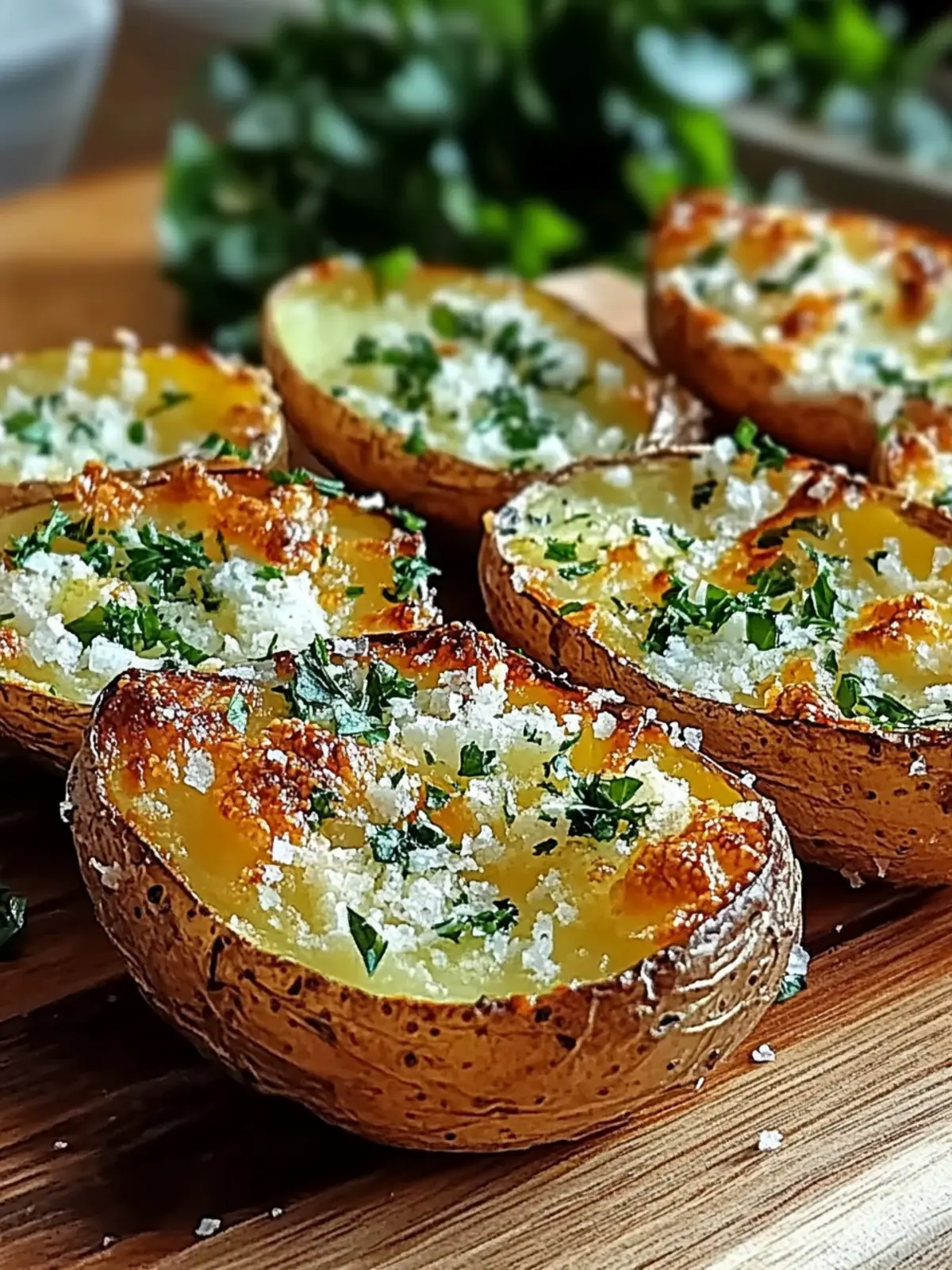 Crispy Garlic Herb Roasted Potato Skins You'll Crave Every Time 4 Crispy Garlic Herb Roasted Potato Skins