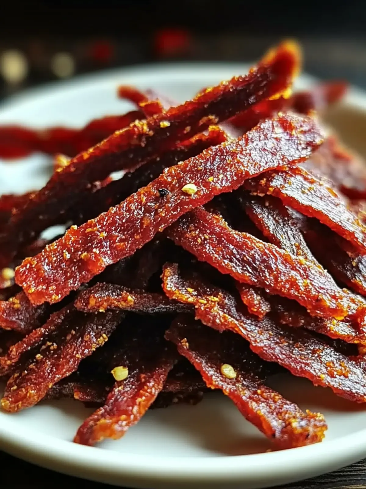 Homemade Spicy Honey BBQ Beef Jerky: Your New Favorite Snack 3 Spicy Honey BBQ Beef Jerky