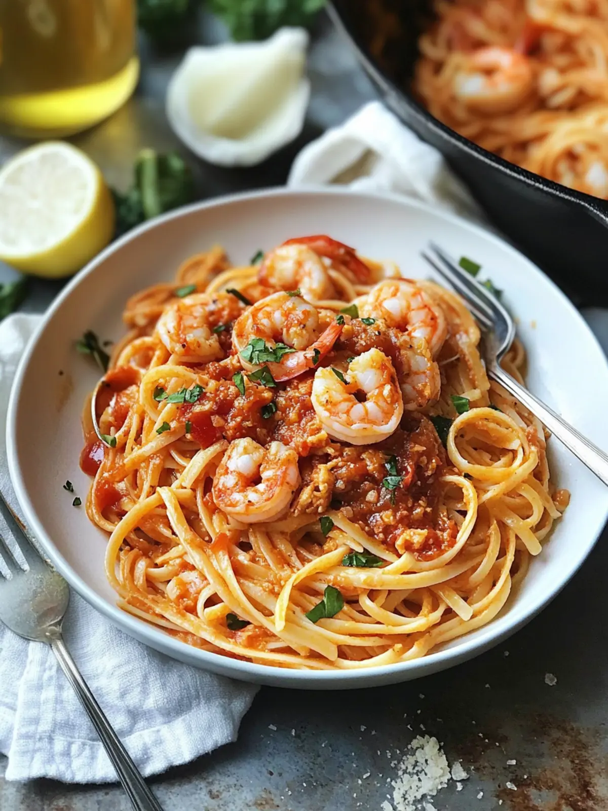 Bold Shrimp Fra Diavolo: Spicy Linguine That Delights 3 Shrimp Fra Diavolo (Italian Shrimp and Linguine with Spicy Sauce)