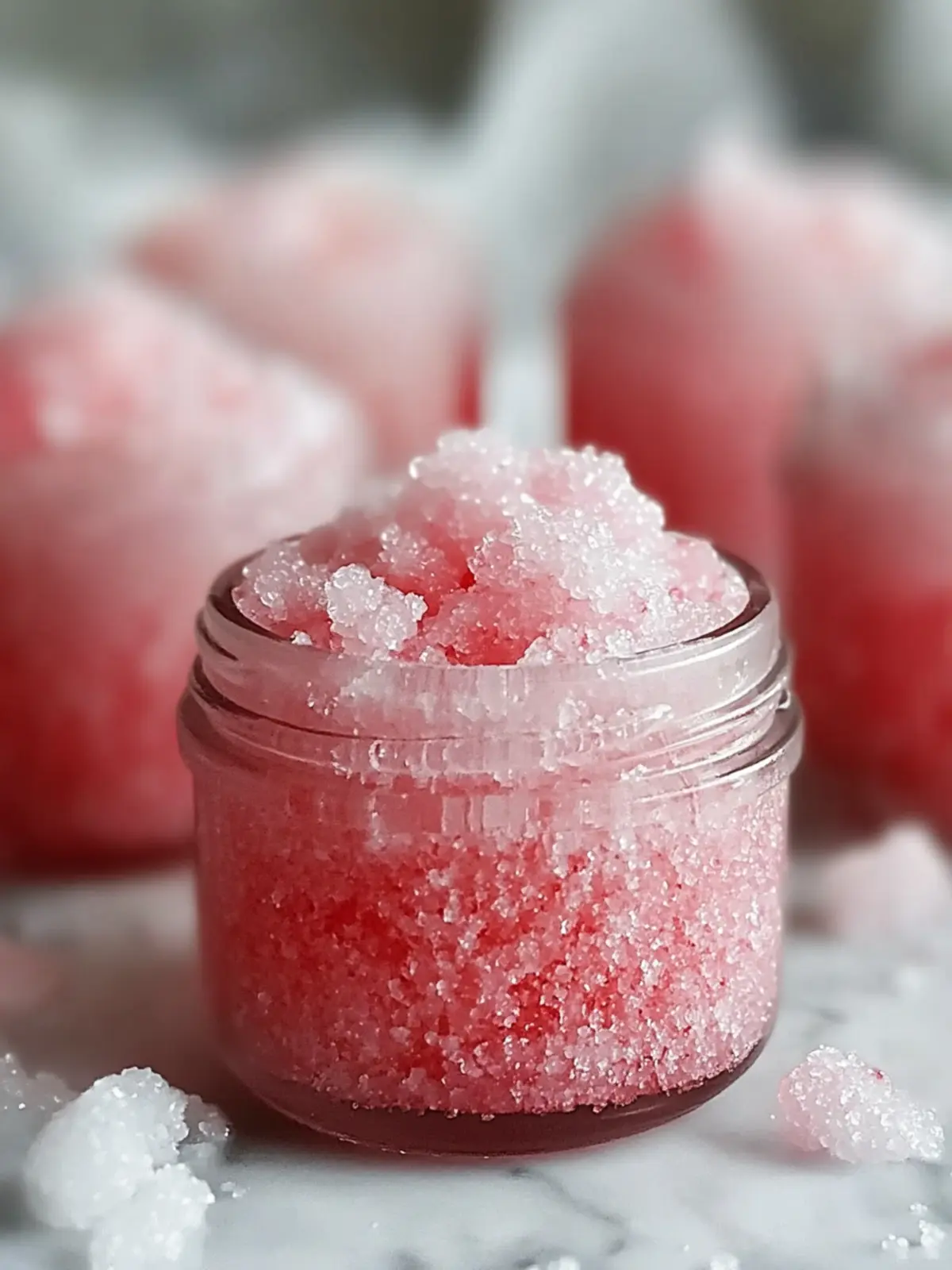 Homemade Christmas Peppermint Sugar Scrub for Glowing Skin 2 Christmas Peppermint Sugar Scrub