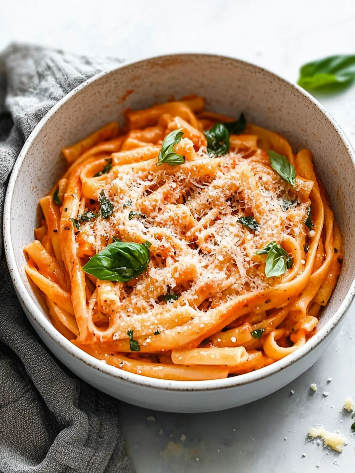 Creamy Roasted Red Pepper Pasta: A Quick Comfort Food Delight 3 Creamy Roasted Red Pepper Pasta