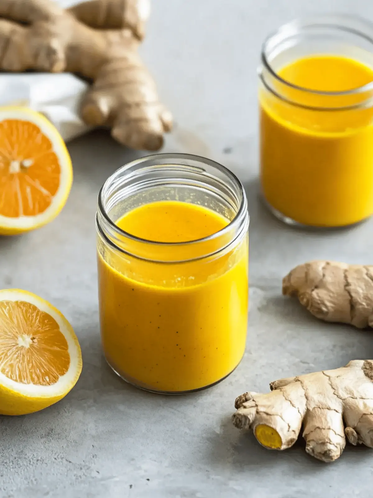 Lemon Ginger Turmeric Shot for a Daily Health Boost 2 Lemon Ginger Turmeric Shot
