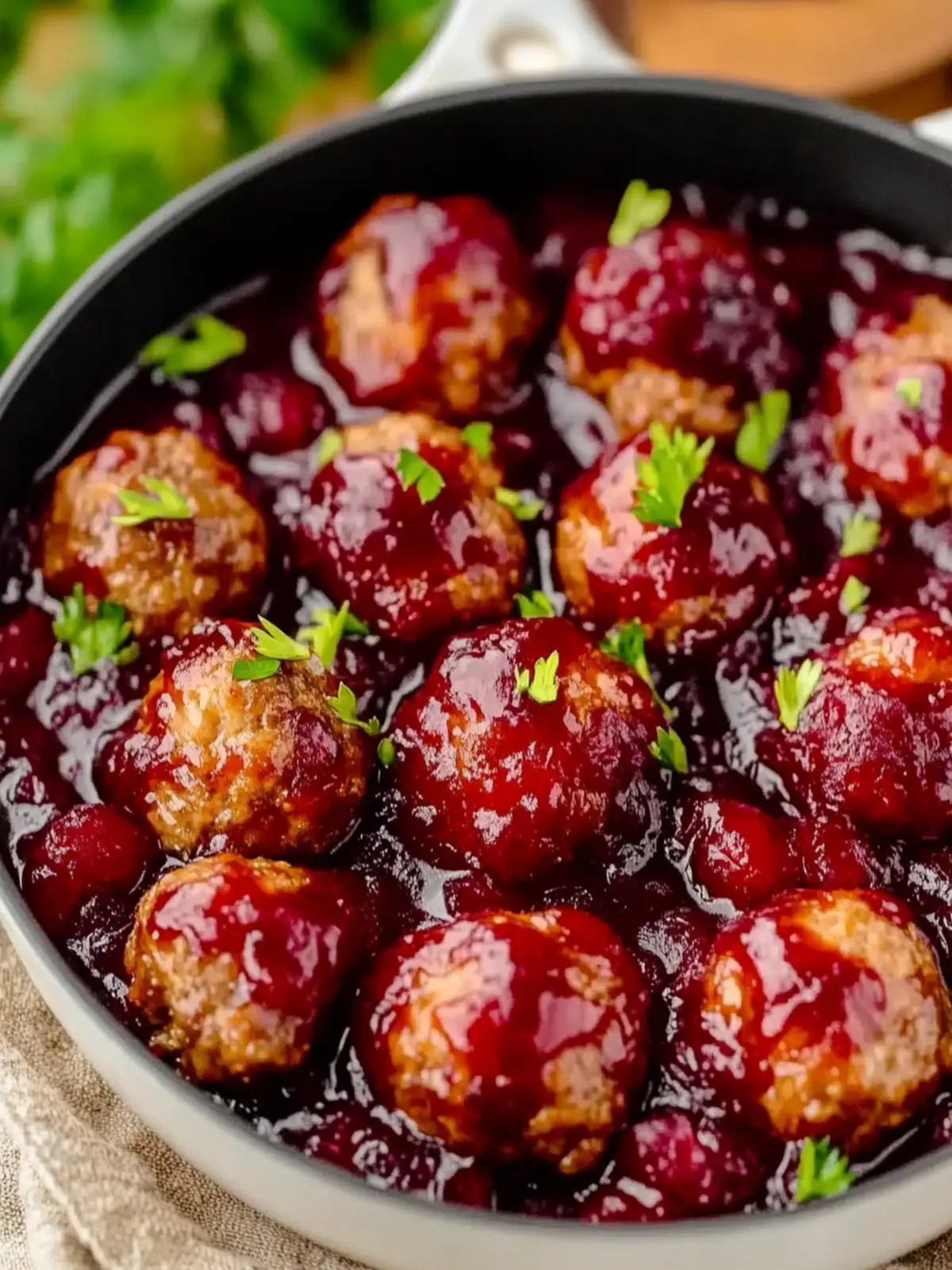 Quick Cranberry Meatballs for Effortless Holiday Cheer 2 Quick Cranberry Meatballs