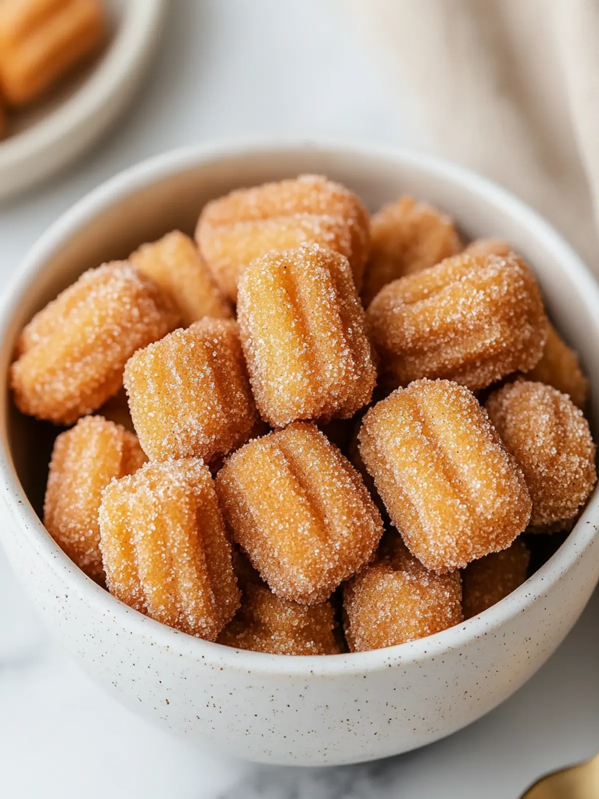 Healthy Air Fryer Churro Bites for Guilt-Free Indulgence 4 Healthy Air Fryer Churro Bites