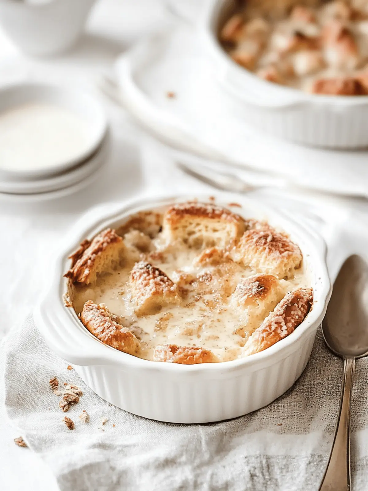 Decadent Croissant Bread Pudding with Maple Cr¨me Anglaise 2 Croissant Bread Pudding with Maple Cr¨me Anglaise