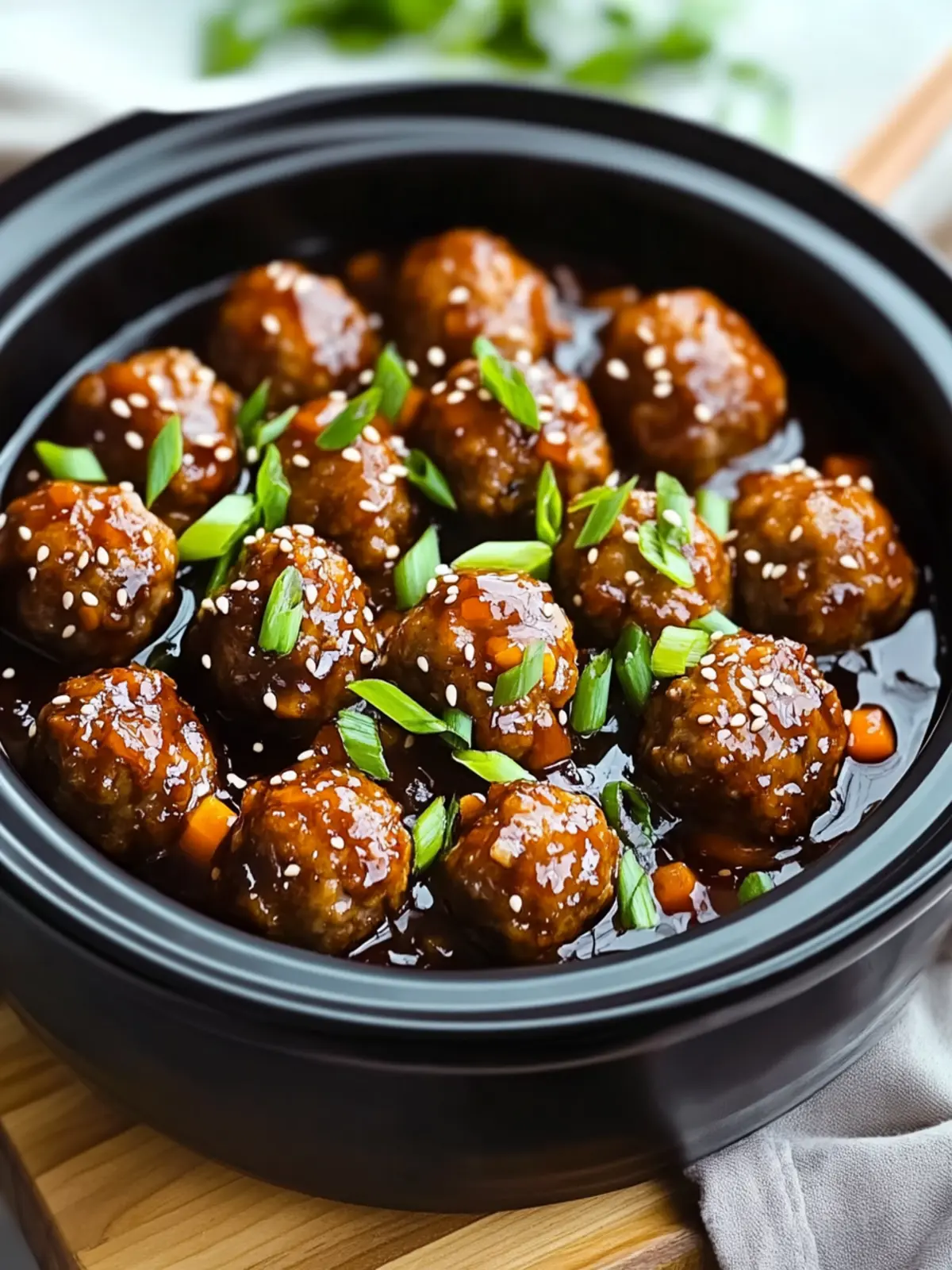 Savory Asian Meatballs Crockpot Recipe You ll Adore 4 Asian Meatballs Crockpot