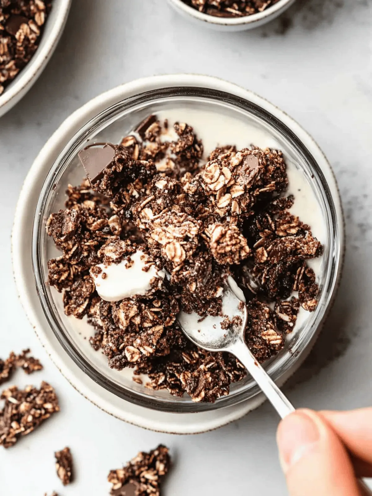 Healthy Chocolate Granola for Guilt-Free Snacking Delight 3 Healthy Chocolate Granola