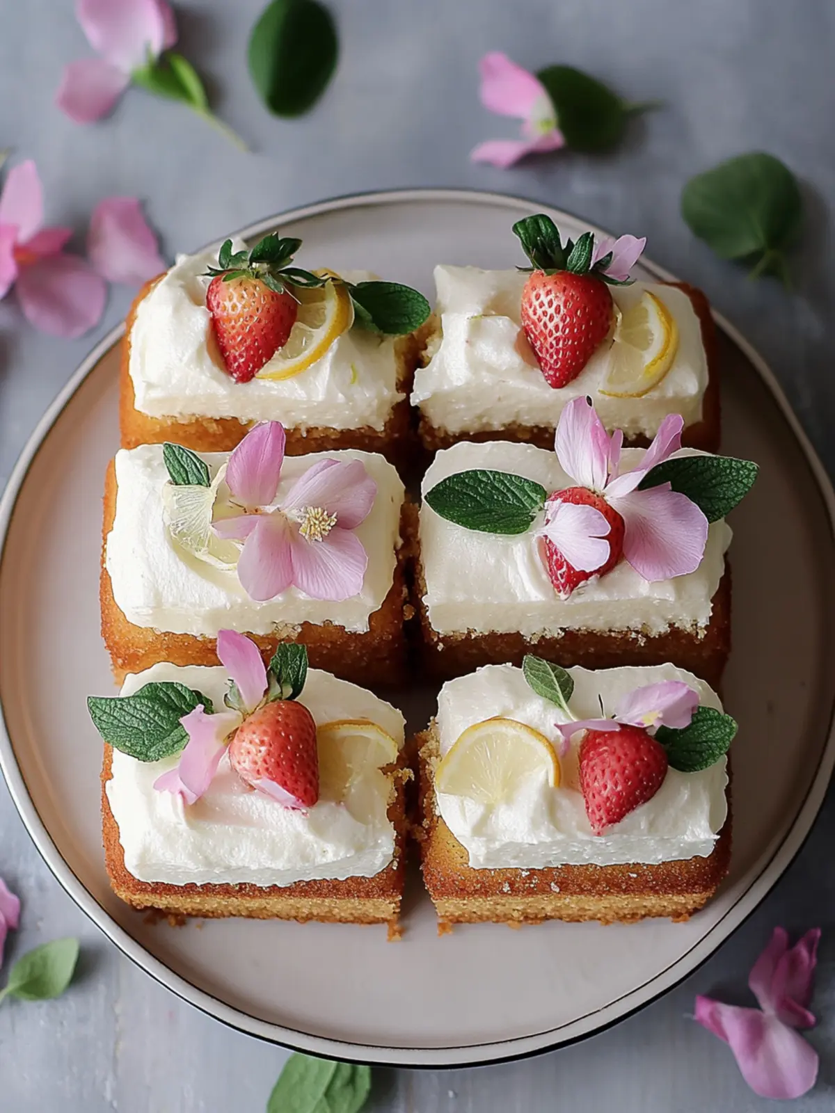 Strawberry Olive Oil Cake with Lemon Verbena Buttercream Bliss 3 Strawberry Olive Oil Cake with Lemon Verbena Buttercream