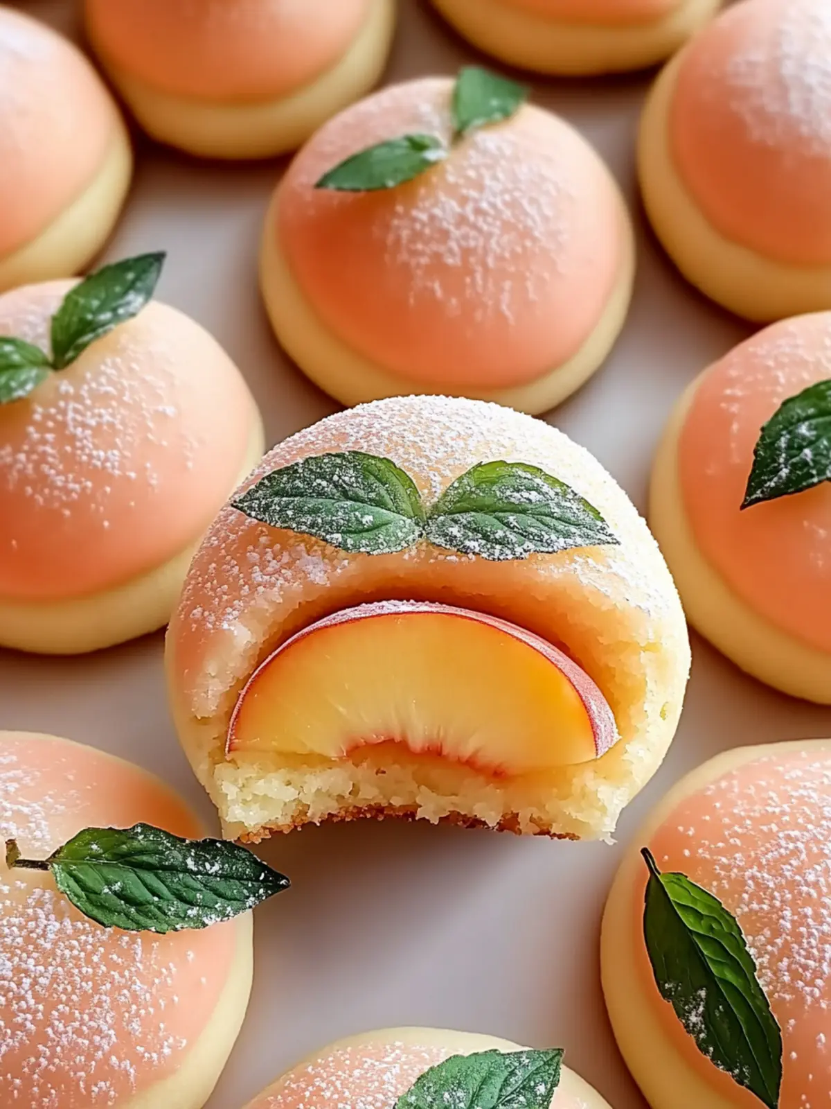 Whimsical Peach Cookies: Delight in Every Chewy Bite 3 Whimsical Peach Cookies