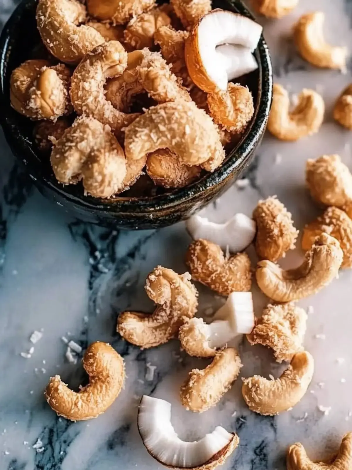 Irresistible Coconut Cashews: A Quick Crunchy Delight 4 Coconut Cashews